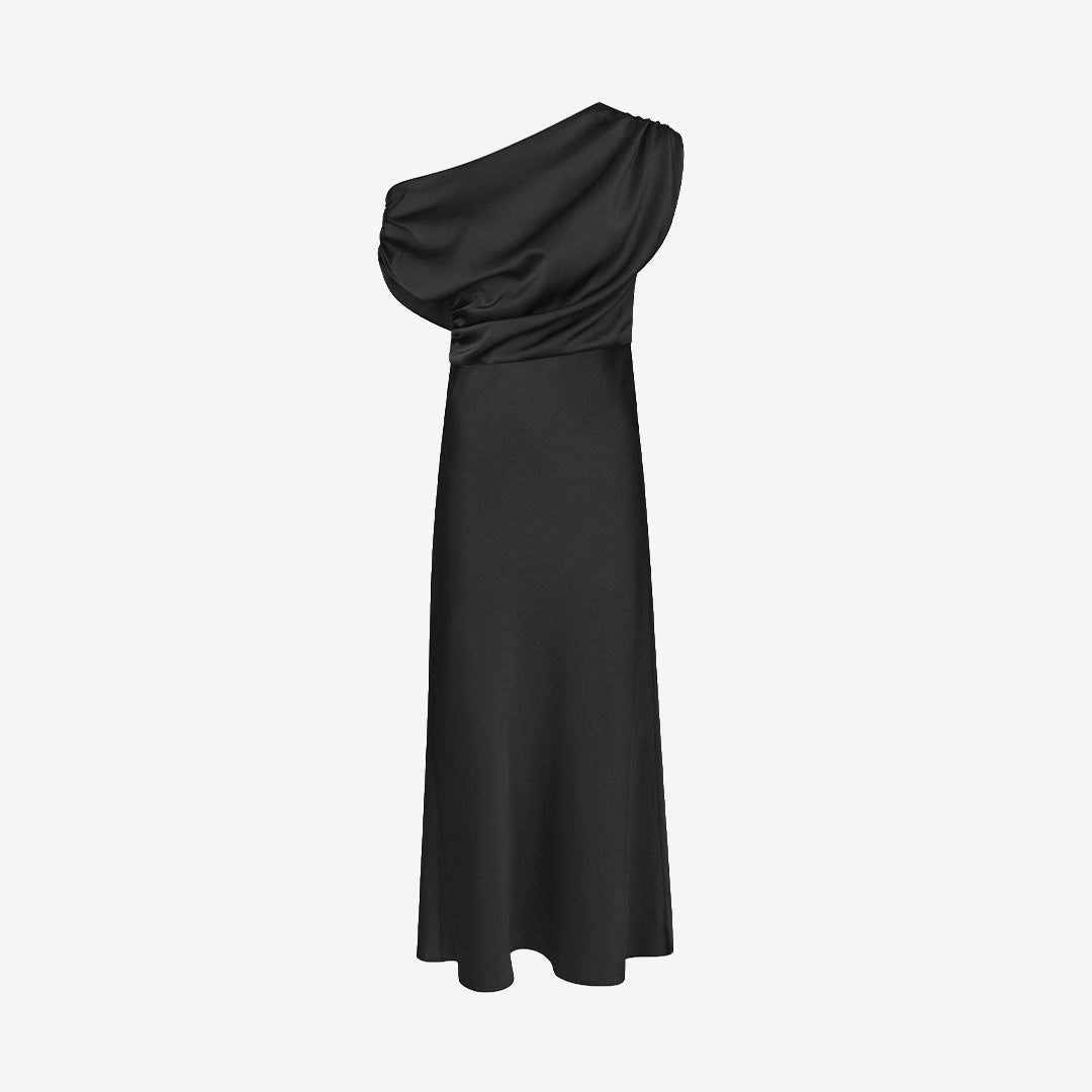 Lilith Heavy Sateen Dress