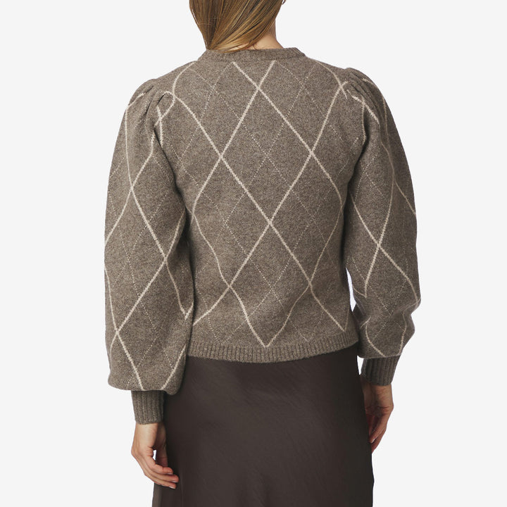 Koteas Check Knit Cardigan