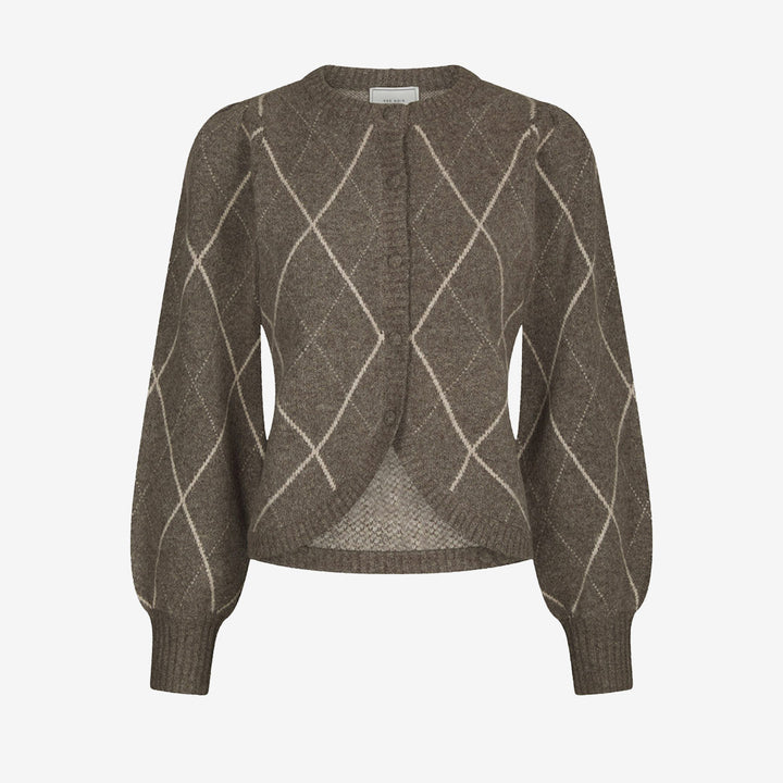 Koteas Check Knit Cardigan