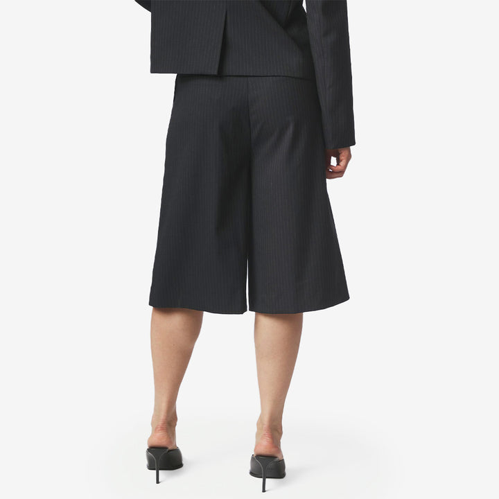 Rima Slim Pinstripe Shorts