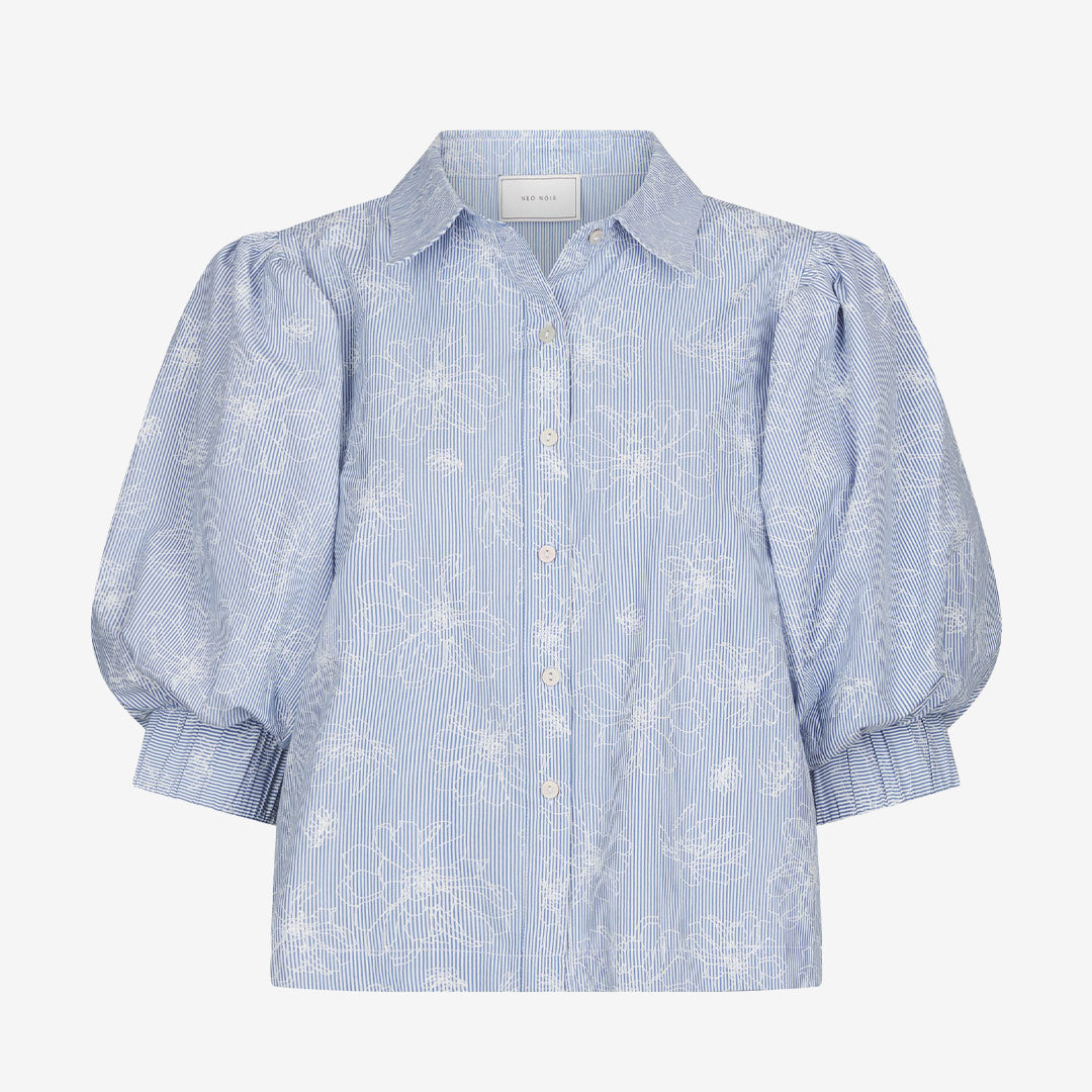 Etta Flower Stripe Shirt