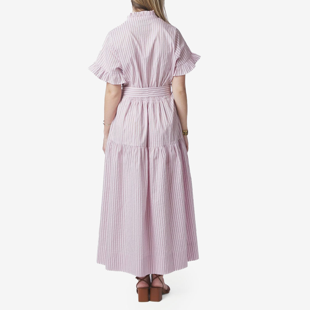 Nessie Structure Stripe Dress