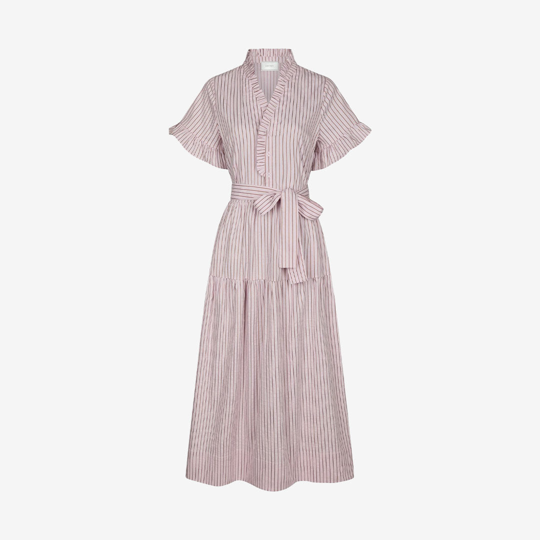 Nessie Structure Stripe Dress