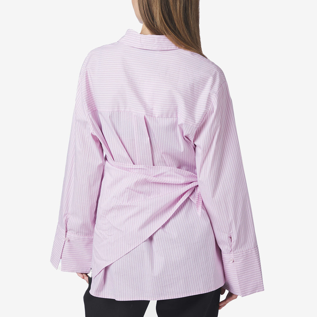 Dita Scarf Stripe Shirt