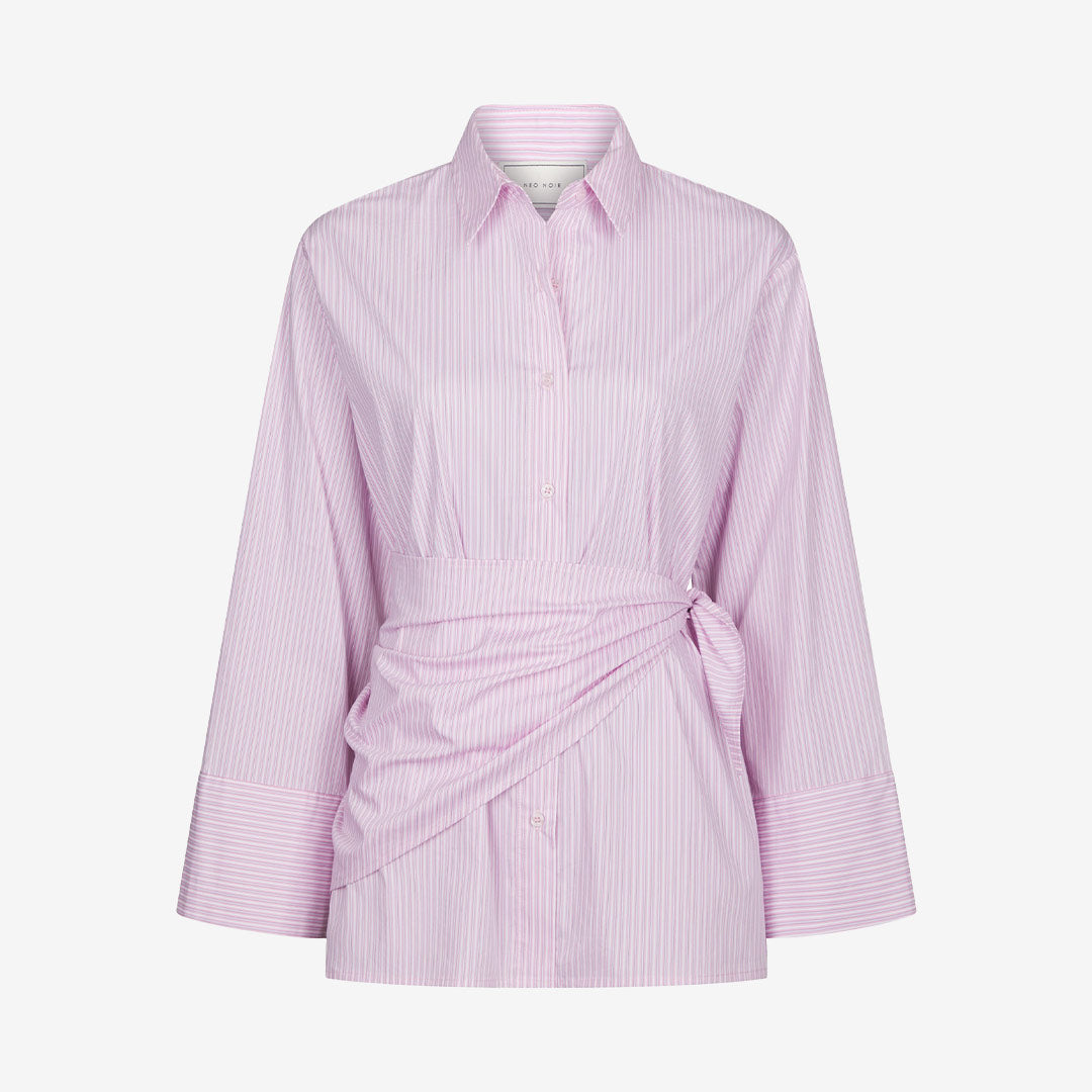 Dita Scarf Stripe Shirt
