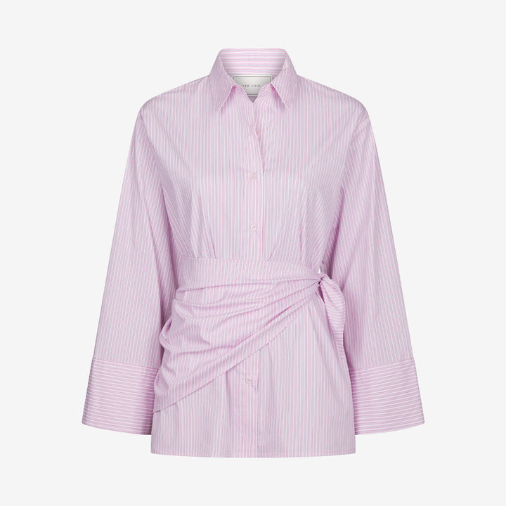 Dita Scarf Stripe Shirt