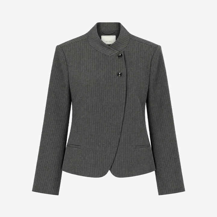 Tiria Slim Pinstripe Blazer