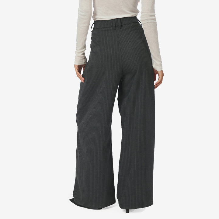 Massie Slim Pinstripe Pants