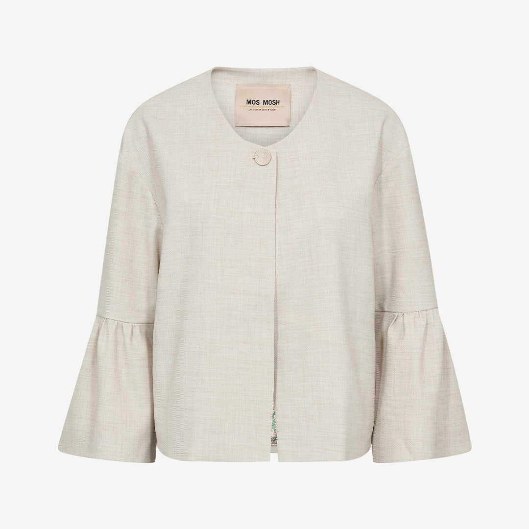 MMLuca Bellini Jacket i Clay med regular passform och stilren design