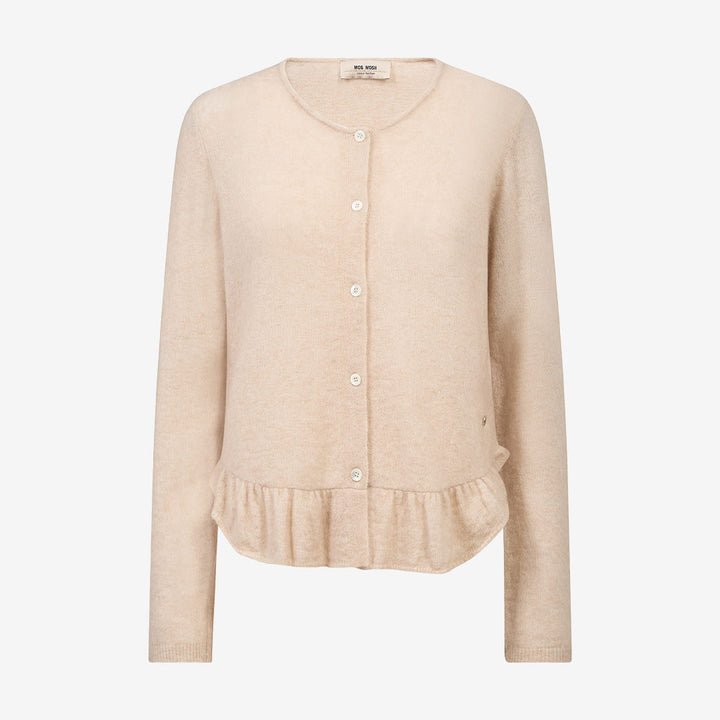 Mos Mosh MMMape Alice Knit Cardigan dam Doeskin 177560