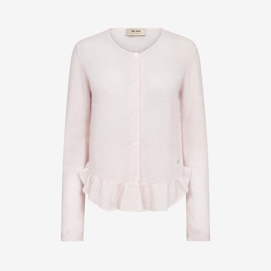 MMMape Alice Knit Cardigan i Ballet Slipper i ull-, mohair- och alpackamix med regular passform