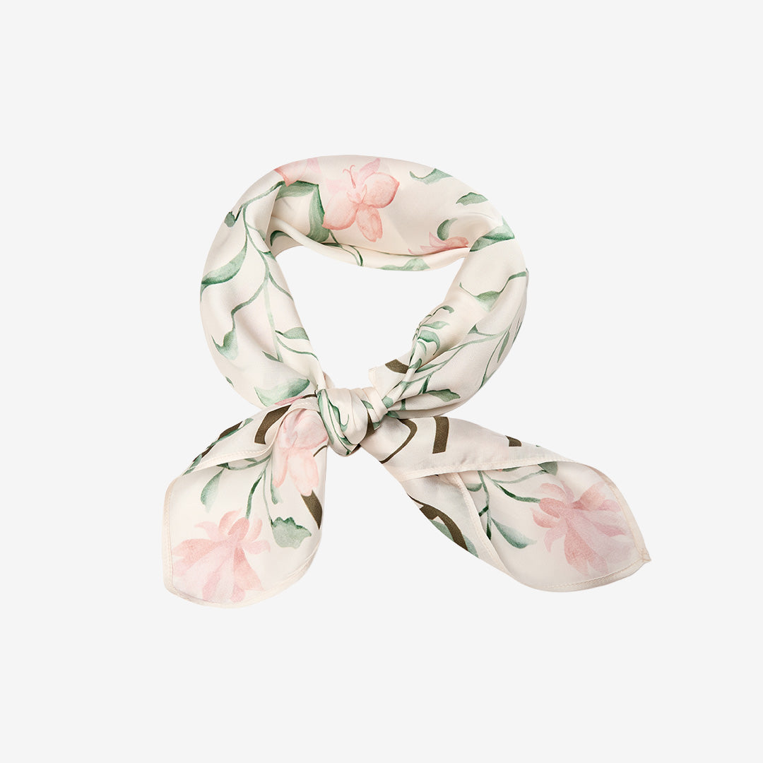 Grön scarf MMOrchid Scarf i viskos för dam, färg turf green