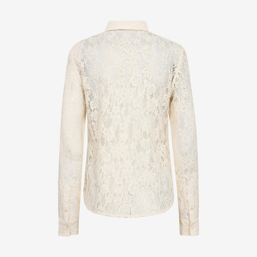 MMKether Lace Tie Shirt