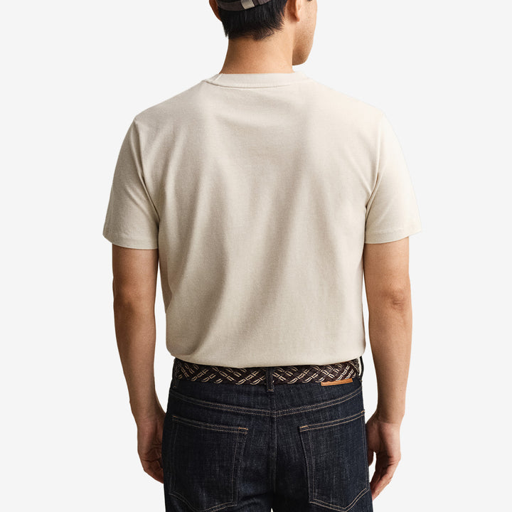 2 TONE PIQUE SS TSHIRT