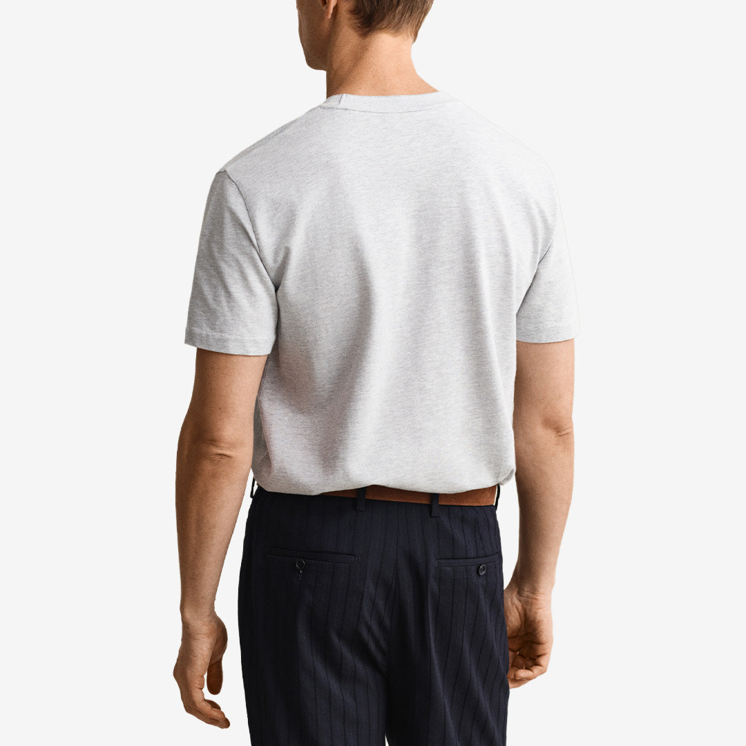 2 TONE PIQUE SS TSHIRT