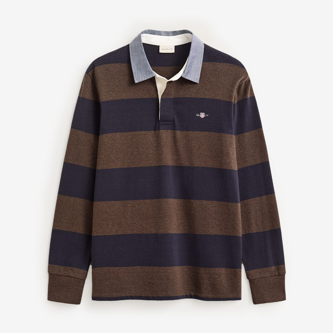 REG CHAMBRAY STRIPE HEAVY RUGGER