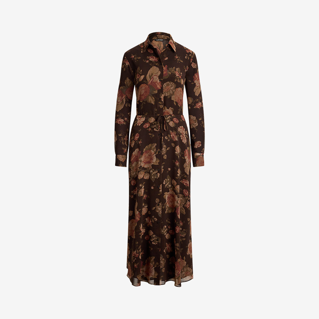 WOVEN-SHIRT DRESS-DRESSES