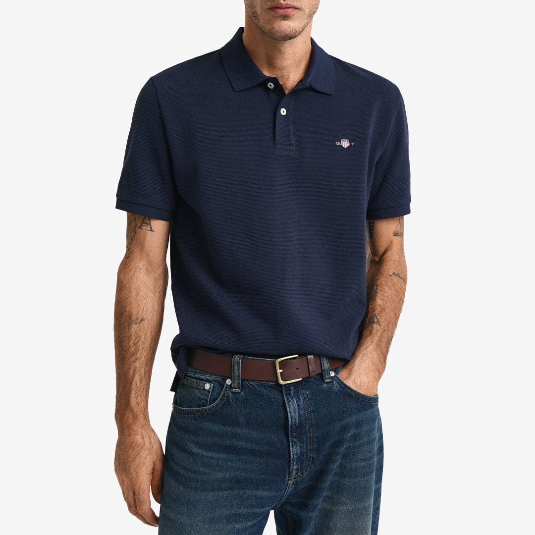 TEXTURED POLO