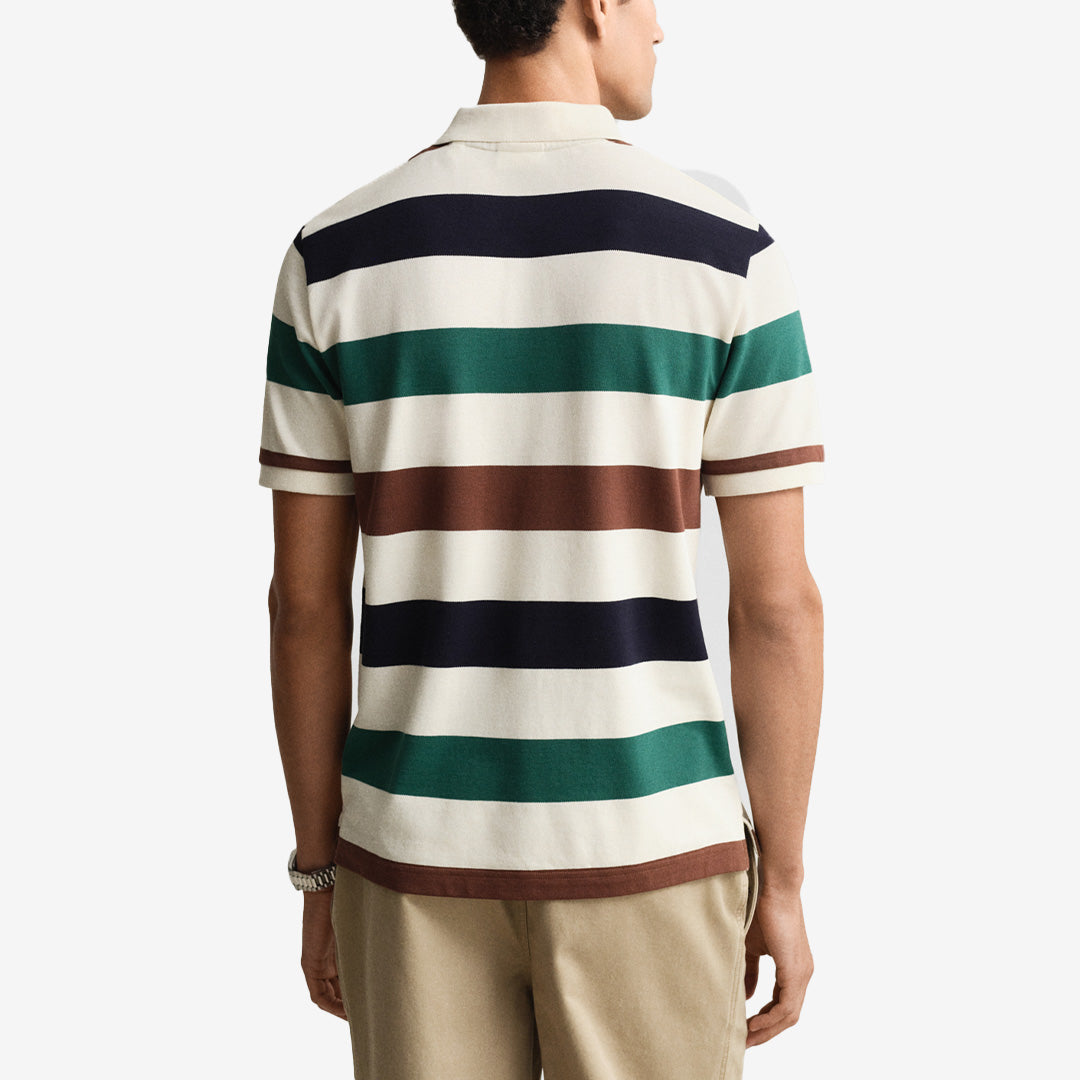 STRIPED SS POLO