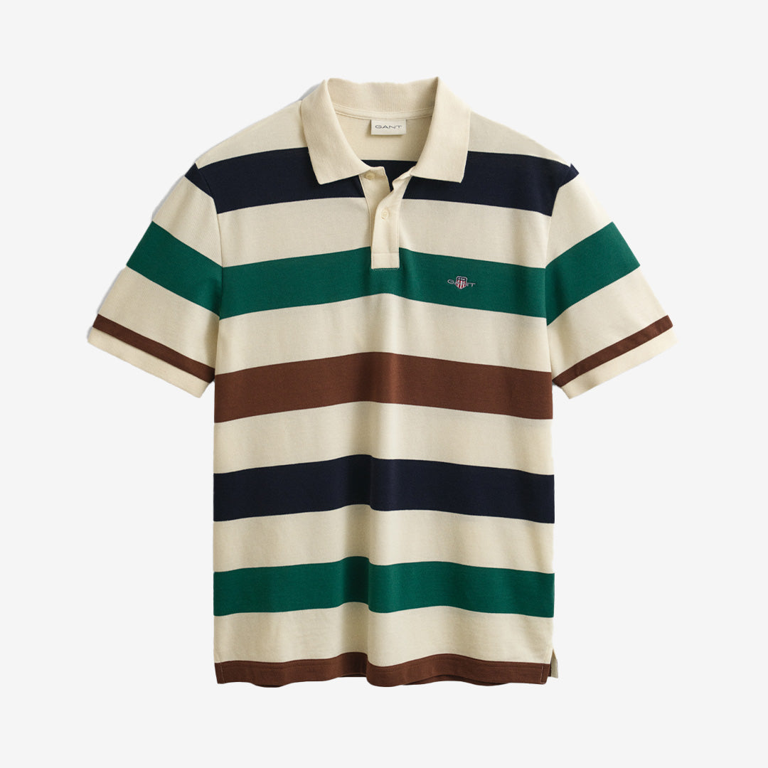 STRIPED SS POLO