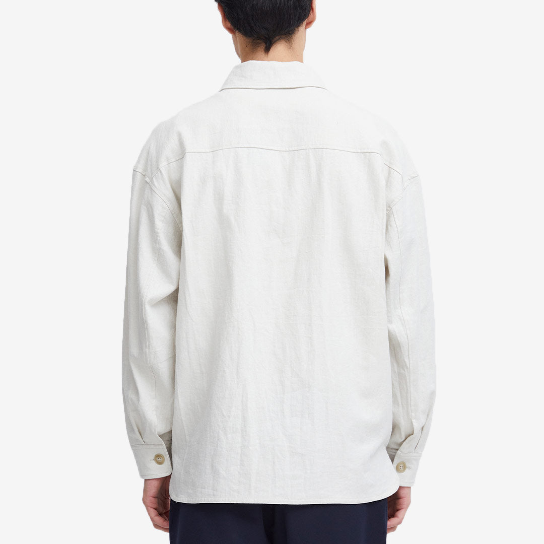 CFAugust 0127 linen mix overshirt