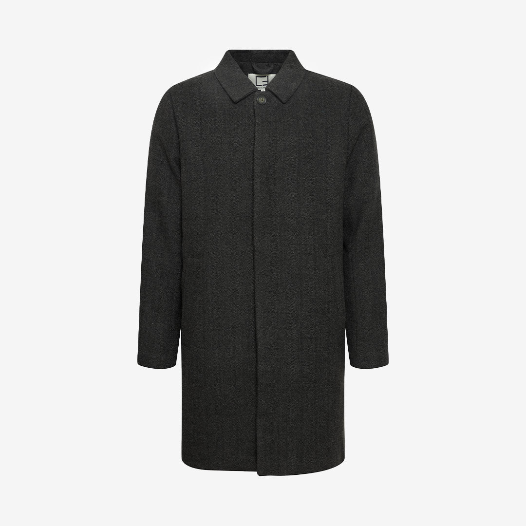 CFCole herringbone wool mix coat