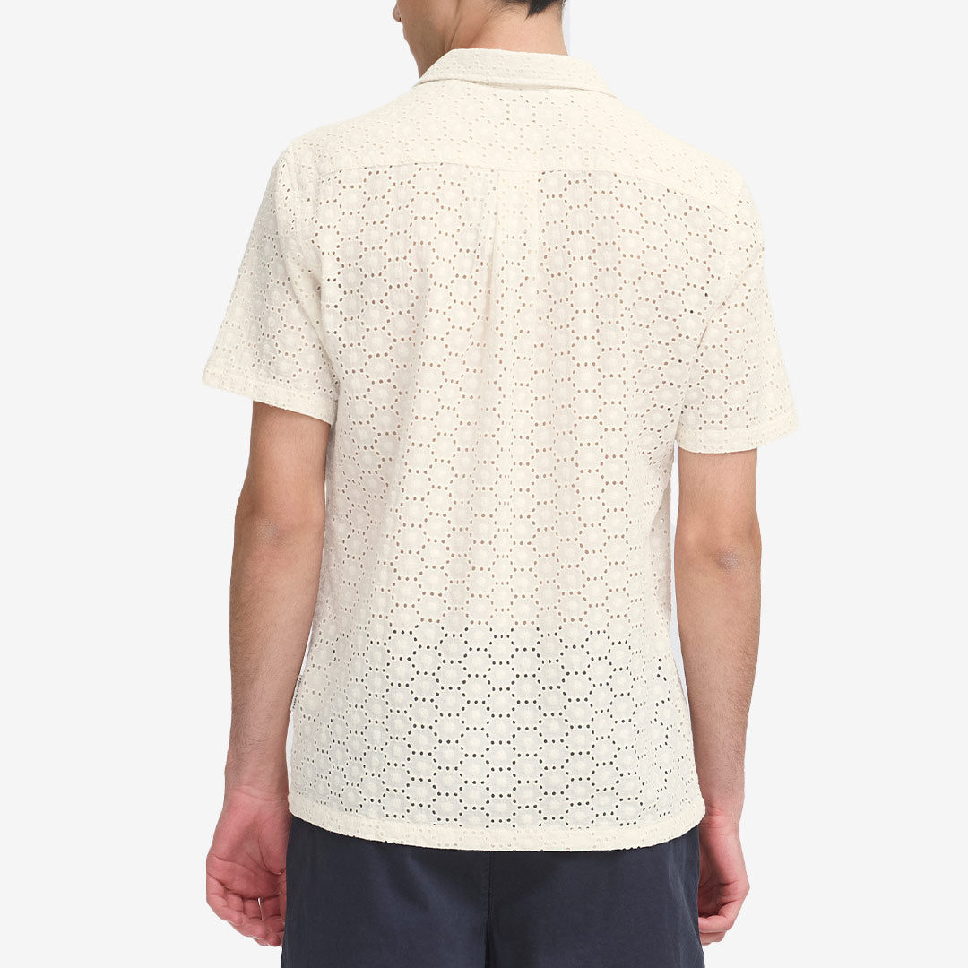 CFLOGAN SS RC broderie anglaise shirt
