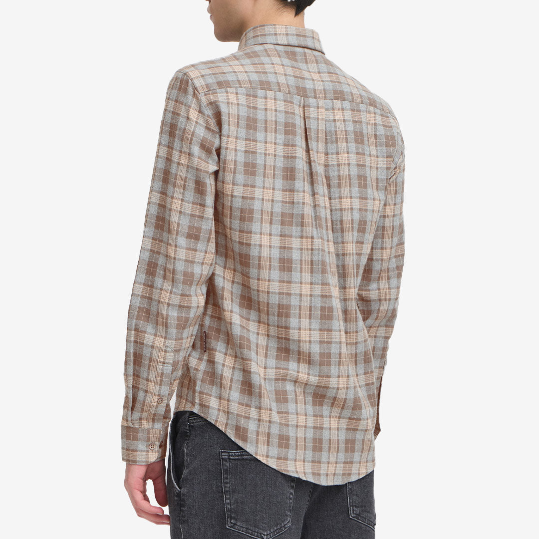 CFANTONS 0159 checked brushed shirt