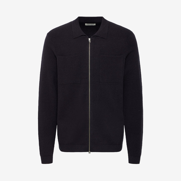 CFCLAES 0224 knitted zipper cardigan