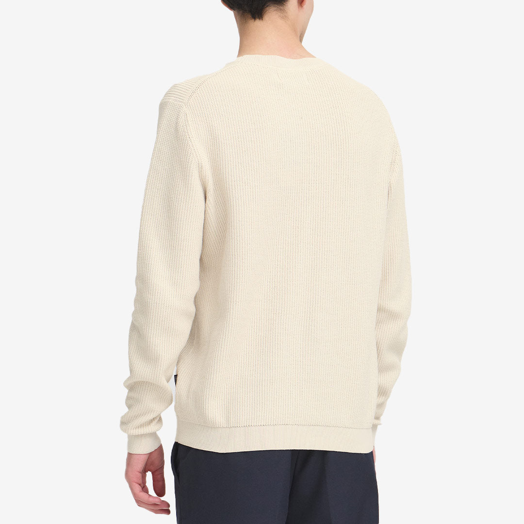 CFNOAR structured crew neck knit
