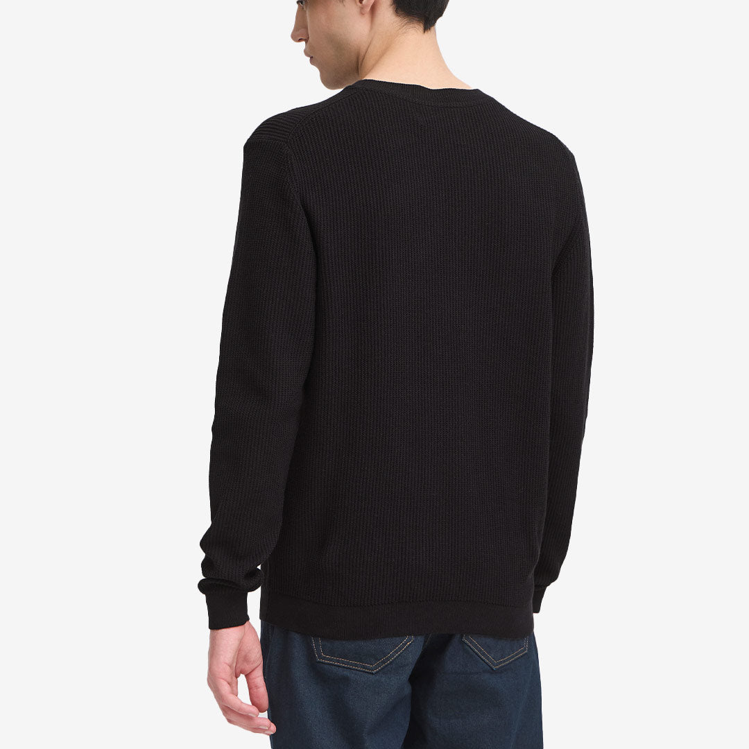 CFNOAR structured crew neck knit