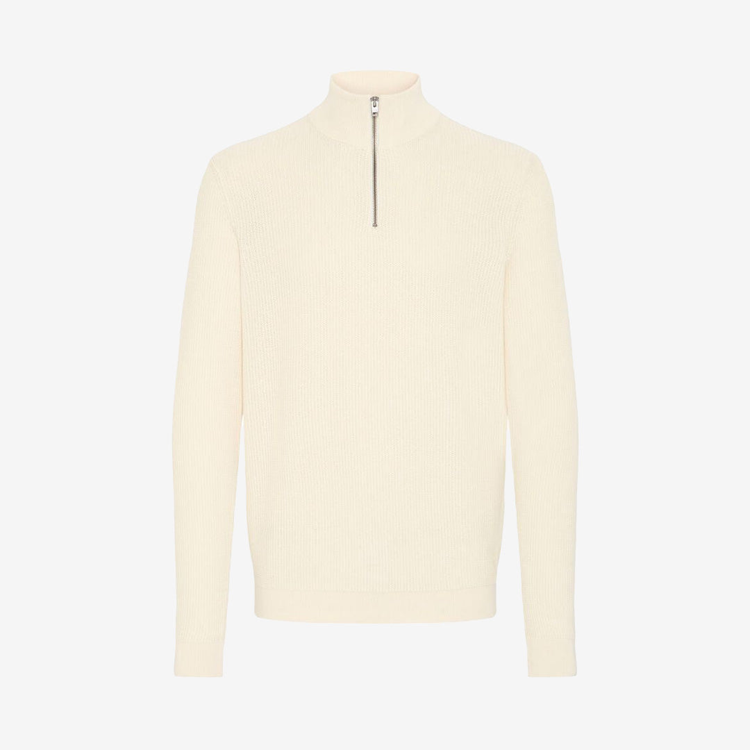CFNOAR structured halfzip knit