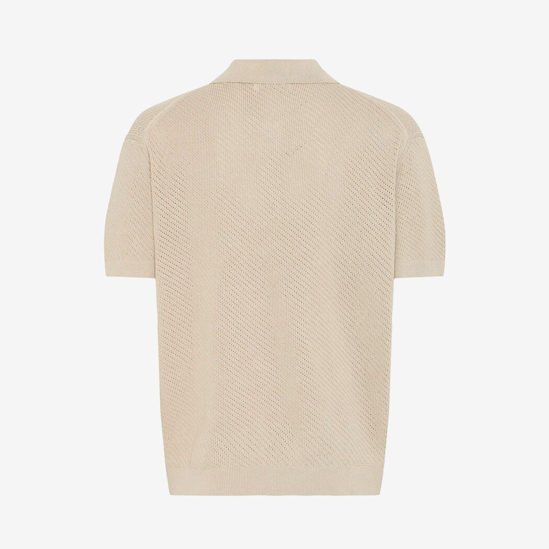 CFISAKSSON SS POLO KNIT