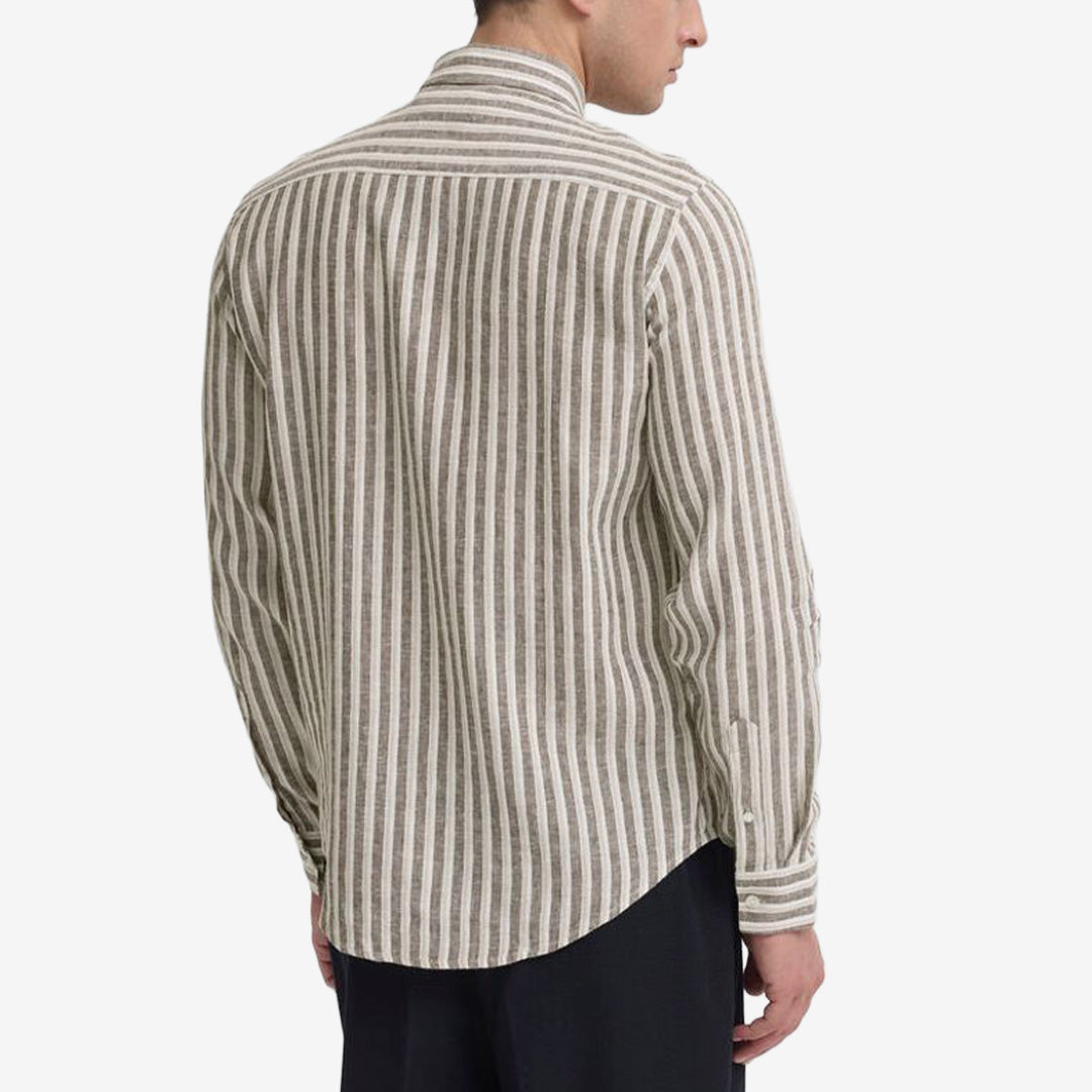 CFRISSA LS STRIPED LINEN
