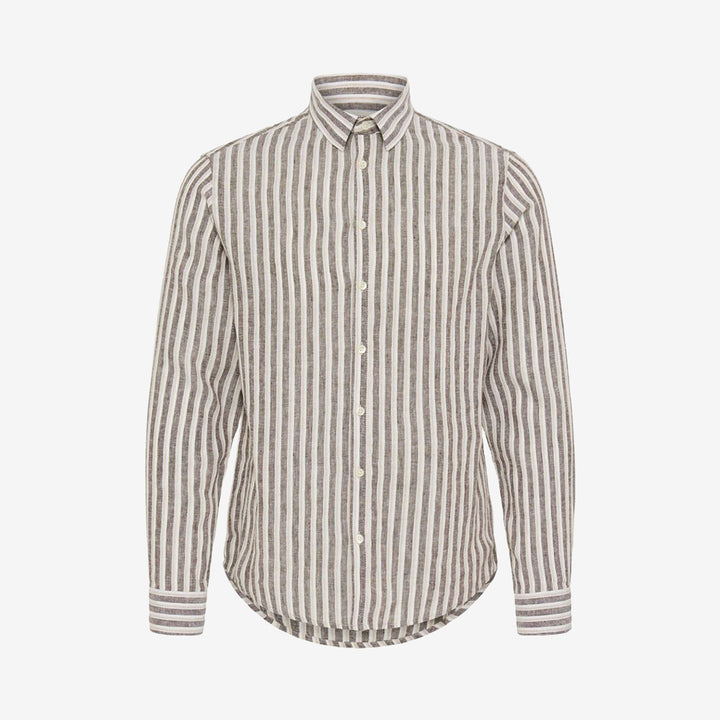 CFRISSA LS STRIPED LINEN