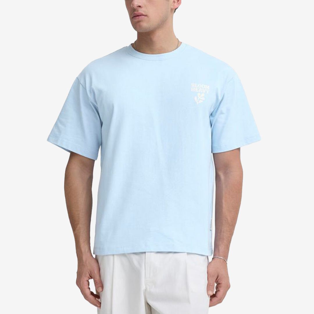 Relaxed t-shirt i färgen Cerulean från Casual Friday modell 20506313