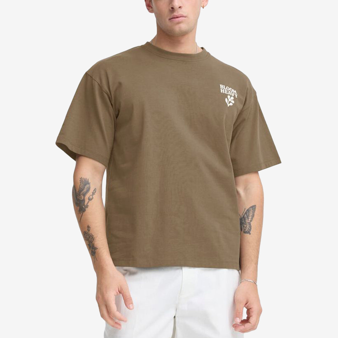 Relaxed t-shirt i Wren från Casual Friday modell 20506313