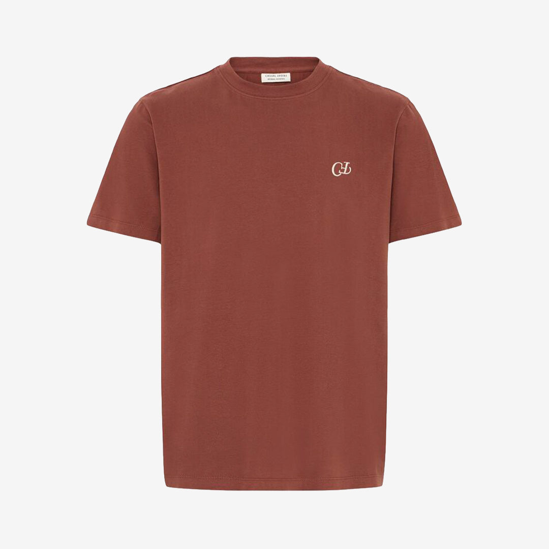 CFRouen 0292 T-Shirt Cinnamon i bomull med stretch från Casual Friday
