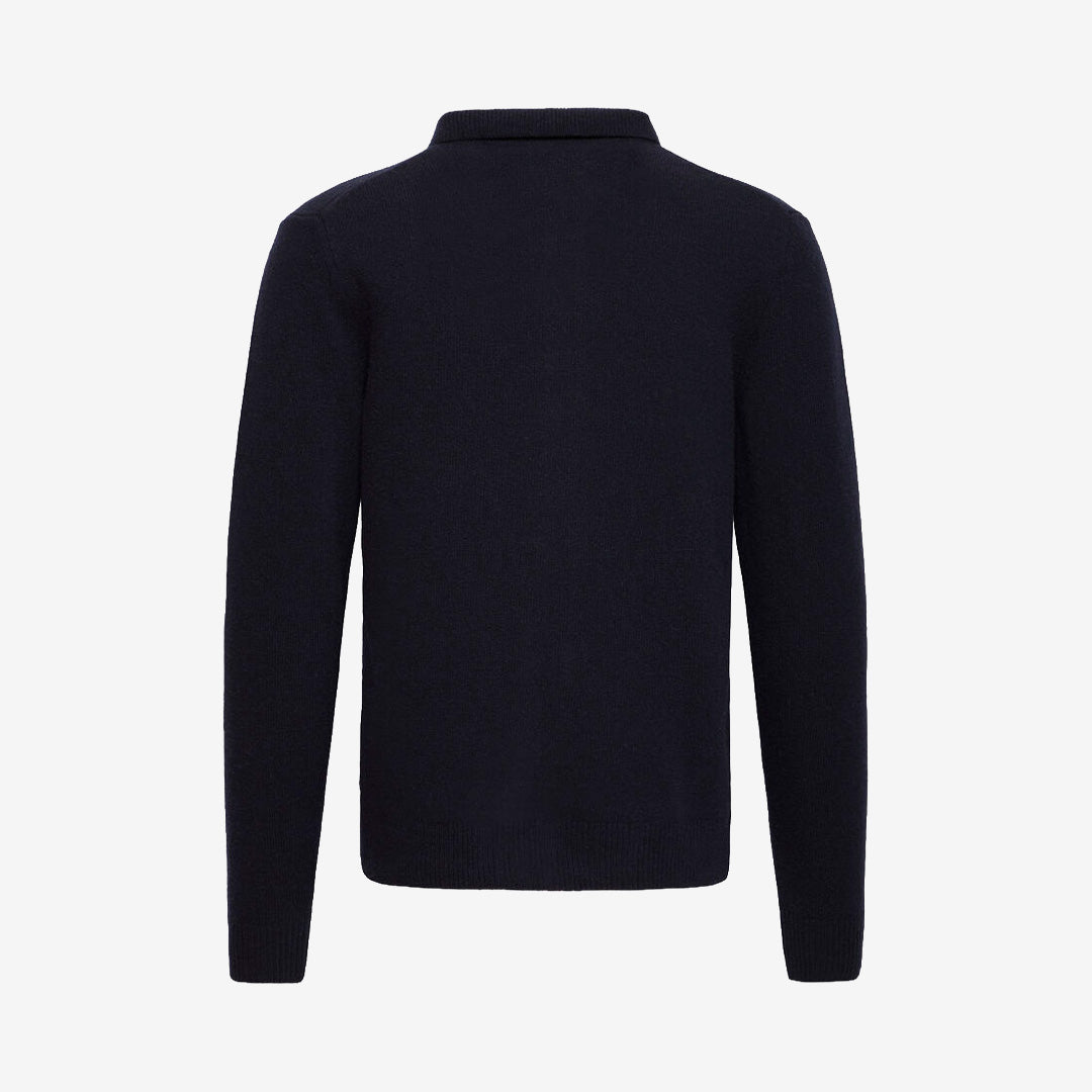 CFRIO LAMBSWOOL POLO CARDIGAN