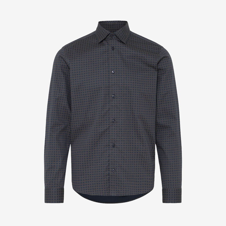 CFVargas AOP Shirt After Midnight mönstrad skjorta i bomull med stretch från Casual Friday
