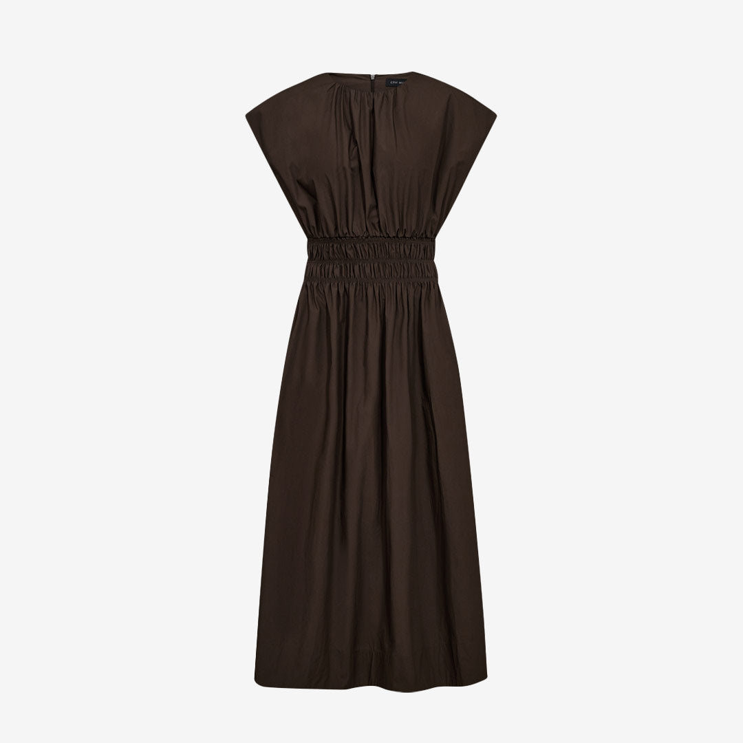 Copenhagen Muse CMCRIPS-DRESS – bomullsklänning med smock