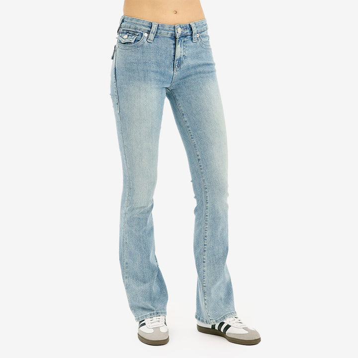 BECCA MID RISE BOOT CUT FLAP