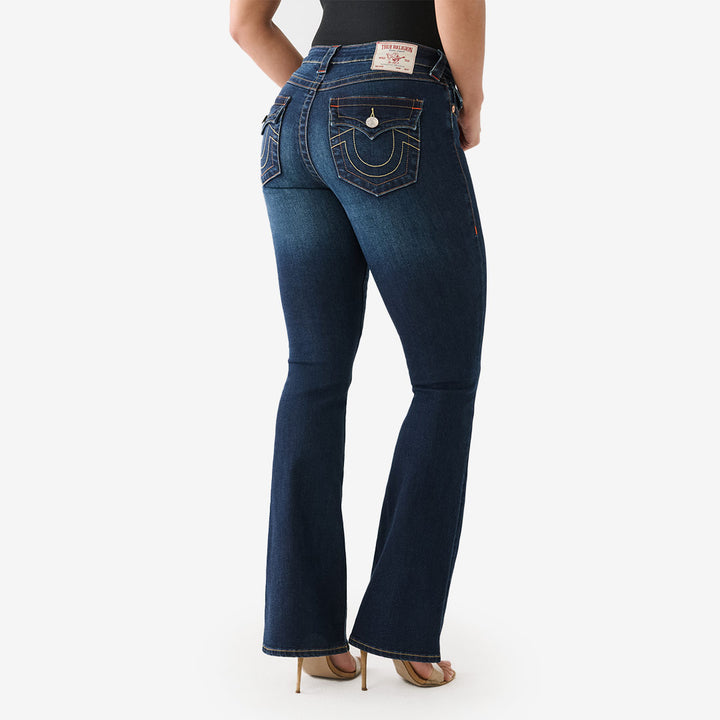 BECCA MID RISE BOOT CUT FLAP