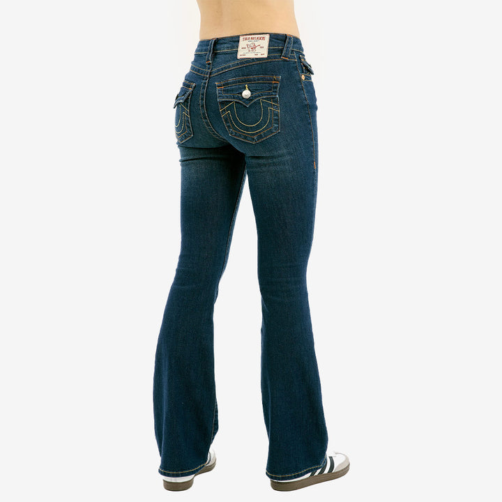 BECCA MID RISE BOOT CUT FLAP
