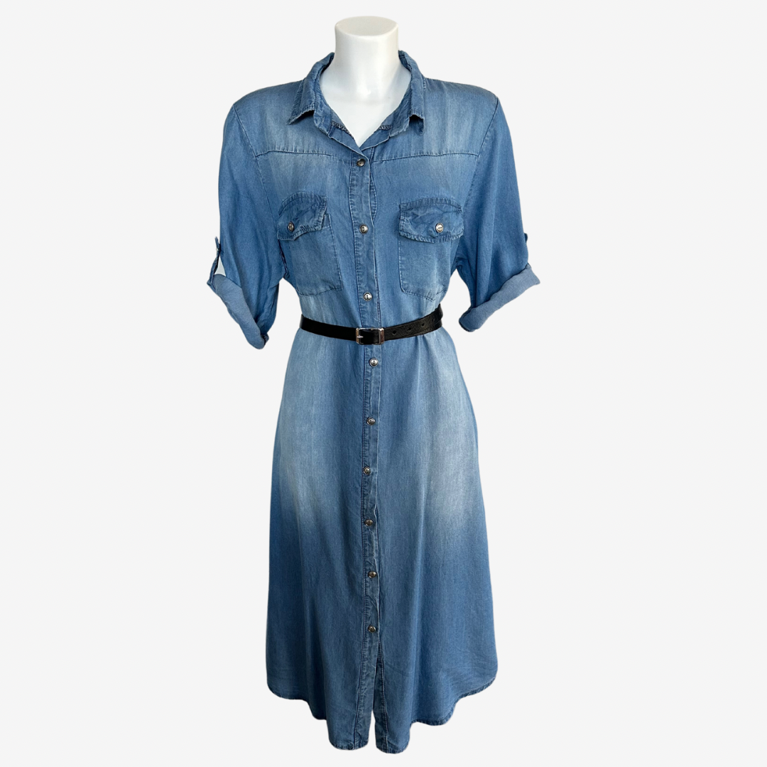Skjortklänning Jeans