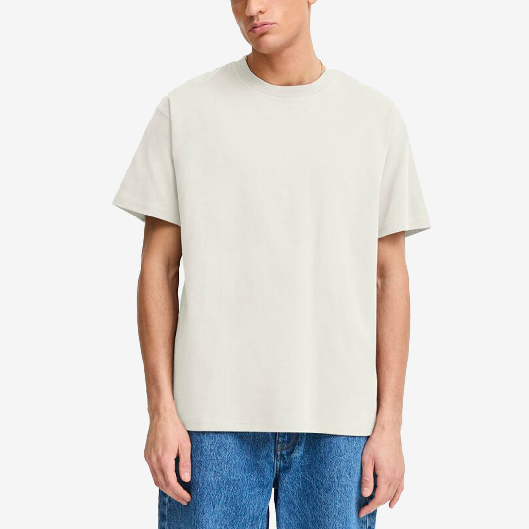 SDDanton SS t-shirt i färgen Oatmeal, kortärmad varm herrtröja i bomull