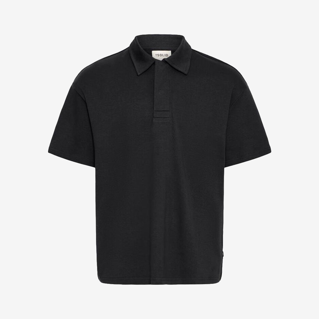 Oswald Poloshirt i färgen True Black