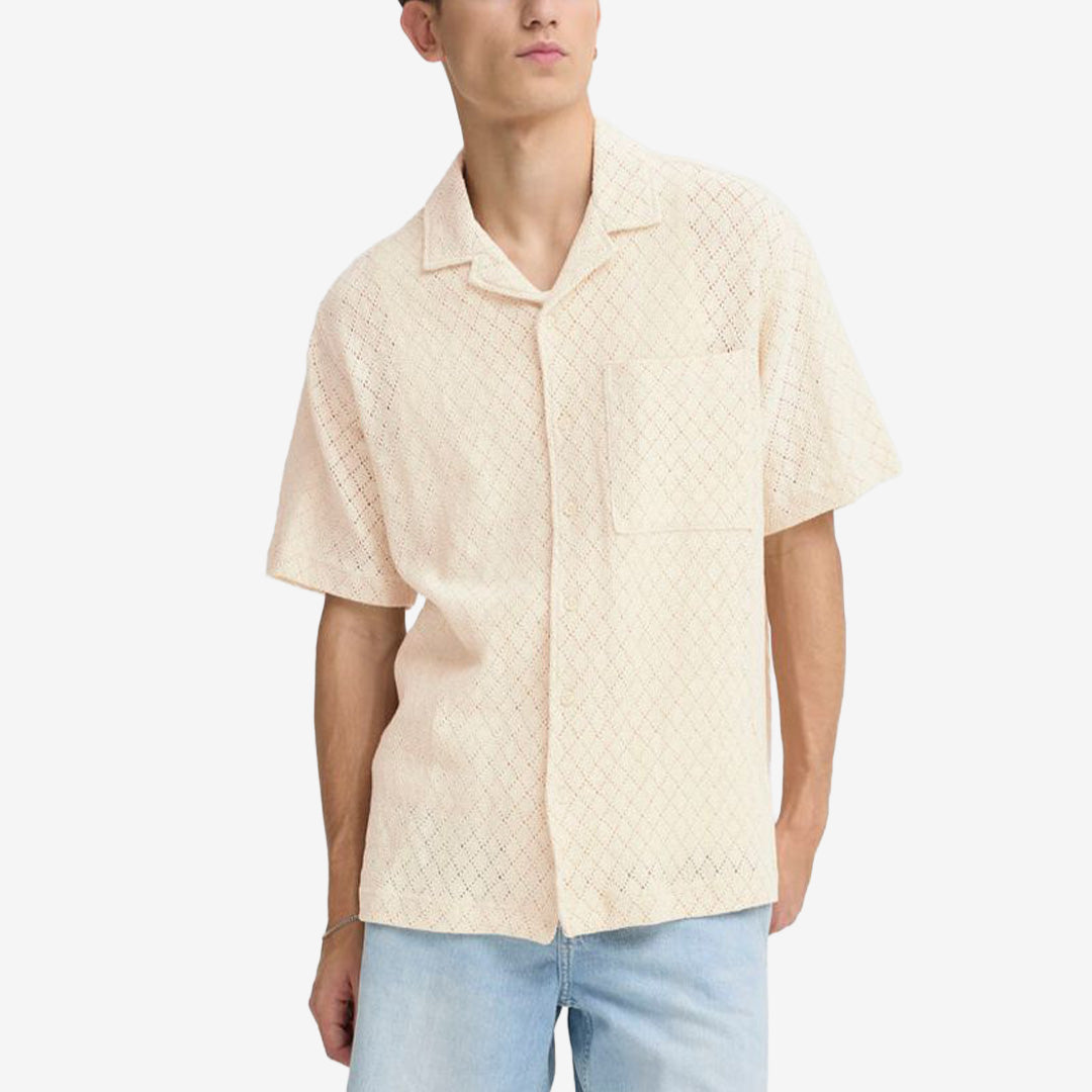 Teagan Shirt skjorta i färgen Oatmeal