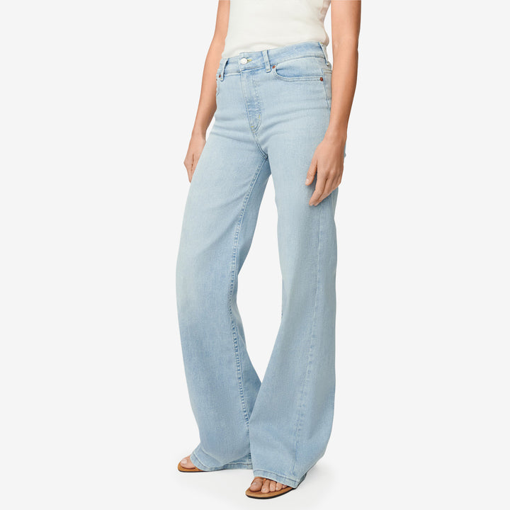 Lois Palazzo jeans 2142-7909 i färgen Bleach med vid passform
