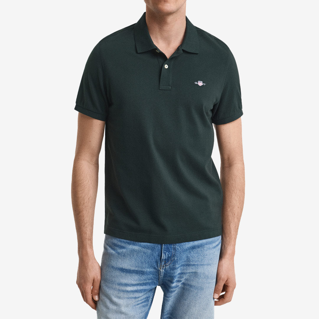REG SHIELD SS PIQUE POLO